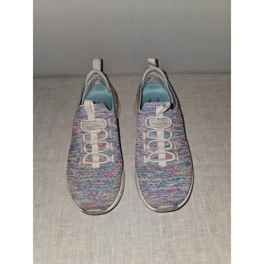 Skechers Women's Air Cooled ArchFit Multi Color Comfortable Slip On Sneakers 6 M